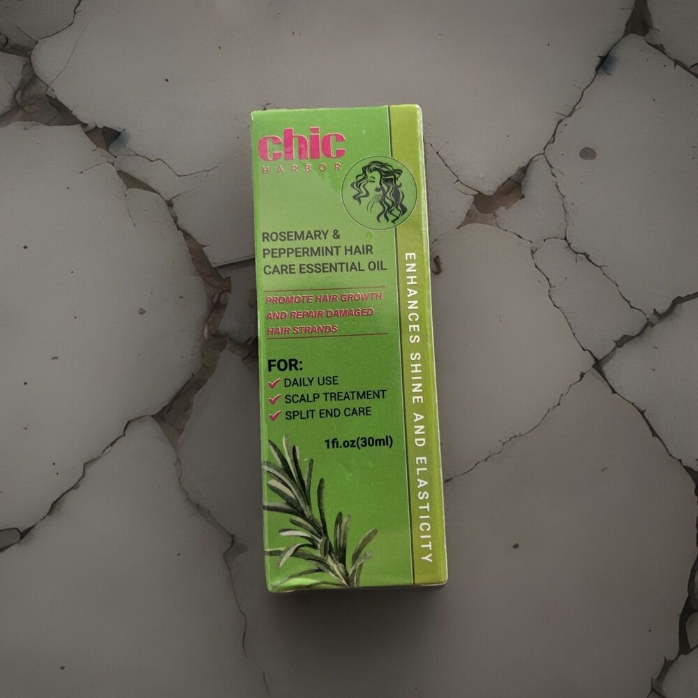 Rosemary And Peppermint Hair Care Essential Oil Cap Treatment Split End Care